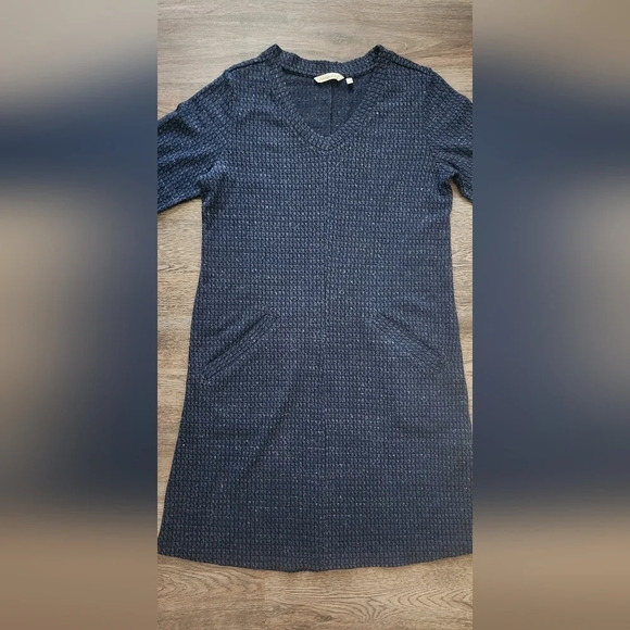 Soft Surroundings Waffle Knit Sweater Dress - Picture 1 of 12